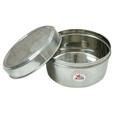 steel tiffin box small size|steel tiffin box 4 container.